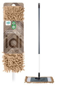 Швабра универсальная Chenille Compact телескопическая рукоятка, 130 см (без определения цвета) (Брак