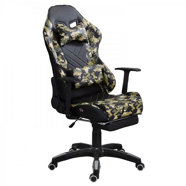 Кресло игровое Counter Strike кзам АОД подл.пл.SJJ113/2011 с пл.накл.АС-47,крест.пл.d416 м/п, кол JL