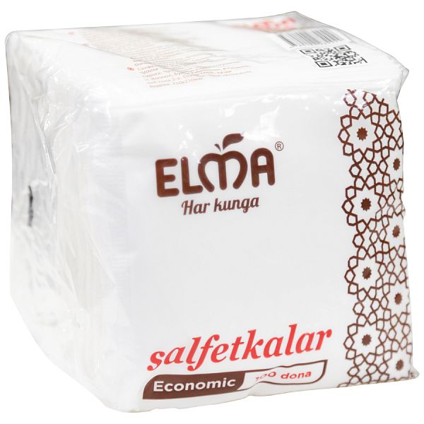 Салфетки 28*28 100шт мод 201/203 Elma (Узб)